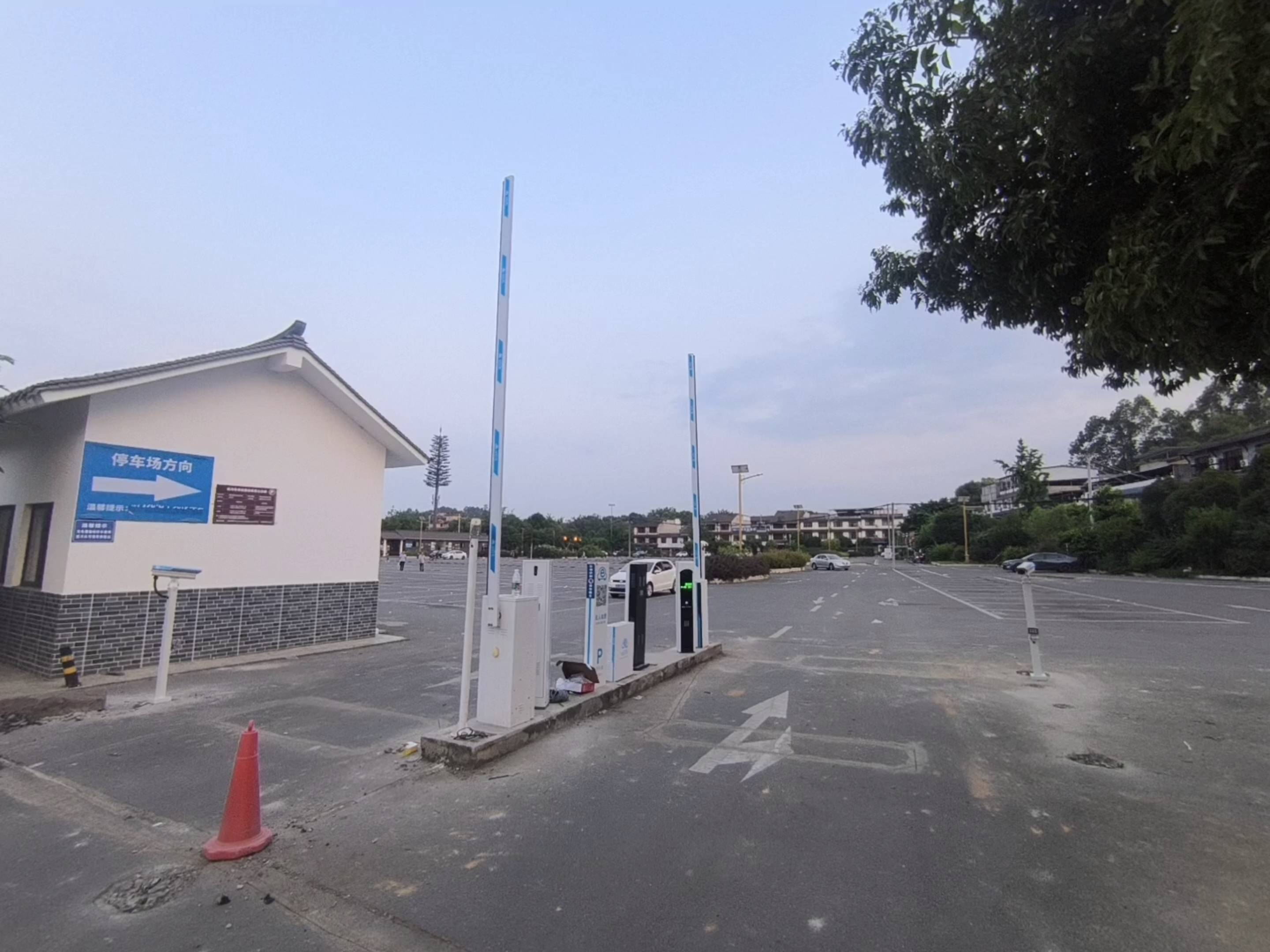 黃龍溪古鎮P3停車場成功打造智能化停車場，服務更便利